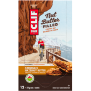 Clif Bar Energy Bar Organic Chocolate Hazelnut Butter 12 Bars x 50 g