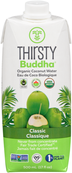 Thirsty Buddha Eau De Noix De Coco