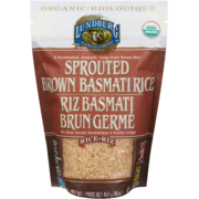 Lundberg Family Farms Organic Sprouted Brown Basmati Rice 454 g