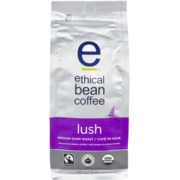 Ethical Bean Coffee Whole Bean Arabica Coffee Lush Medium Dark Roast 340 g