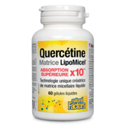 Natural Factors Quercétine Matrice LipoMicel 250 mg 60 gélules
