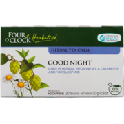 Four O'Clock Herbalist Herbal Tea Calm Good Night 20 Teabags 30 g