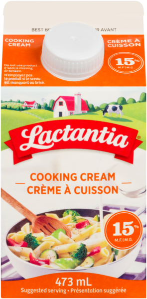 Lactantia Crème à Cuisson 15% M.G. 473 ml
