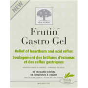 New Nordic Frutin Gastro Gel 48 Chewable Tablets 1100 mg