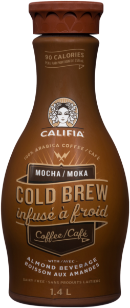 Califia Cold Brew Coffee Mocha with Almond Beverage 1.4 L
