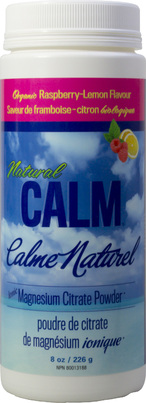 Natural Calm Magnesium Framboise Citron 