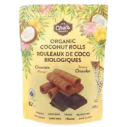 Cha's Rouleaux de noix de coco et chocolat biologiques