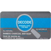 Decode Citrus Vetiver Bamboo Charcoal Bar Soap 148 g