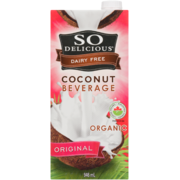 So Delicious Dairy Free Coconut Beverage Original Organic 946 ml