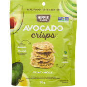 Hippie Snacks Avocado Crisps Guacamole 70 g