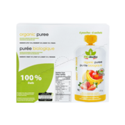 Bioitalia Organic Puree Apple, Strawberry and Banana 120 g