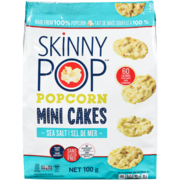 Skinny Pop Popcorn Mini Cakes Sea Salt 100 g