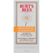 Burt's Bees Crème Hydratante et Éclaircissante à l'Extrait de Pâquerette 51 g