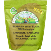 Les Moissonneries du Pays Organic Raw White Buckwheat Groats 1 kg