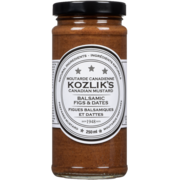 Kozlik's Canadian Mustard Prepared Mustard Balsamic Figs & Dates 250 ml