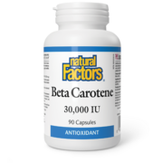 Natural Factors Bêta carotène 30 000 UI 90 capsules