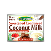 Let's Do Organic Sweetened Condensed Coconut Milk 210g