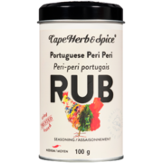 Cape Herb & Spice Rub Seasoning Portuguese Peri Peri Medium 100 g