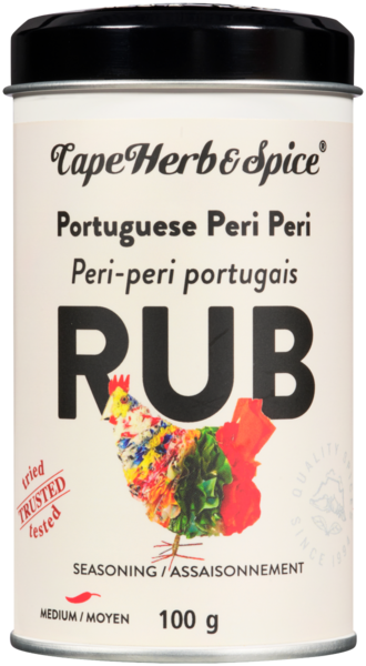 Cape Herb & Spice Rub Assaisonnement Peri-Peri Portugais Moyen 100 g