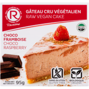 Rawesome Gâteau Cru Végétalien Choco Framboise 95 g