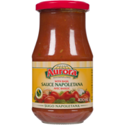 Aurora Sauce Napoletana with Basil 400 ml