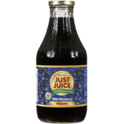 Just Juice Fresh Pressed Wild Blueberry Juice