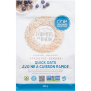 One Degree Organic Foods Avoine à Cuisson Rapide Germée 680 g
