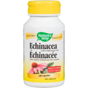 Nature's Way Echinacea with Goldenseal Root Immune Support 100 Capsules
