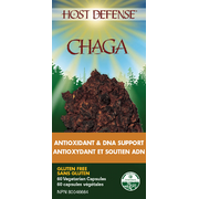 Host Defense Chaga Antioxydant & Soutien ADN 60 Capsules
