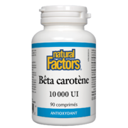 Natural Factors Beta Carotene 10,000 IU