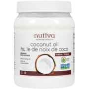 Nutiva Nurture Vitality Huile de Noix de Coco Vierge Biologique 1.6 L