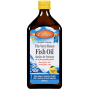 Carlson the Very Finest Fish Oil Norwegian Lemon Flavour 500 ml