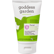 Goddess Garden Organics Facial Natural Mineral Sunscreen SPF 30 96 g