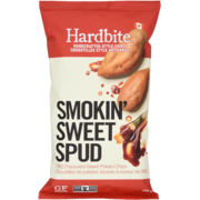 Hardbite Handcrafted-Style Chips BBQ Flavoured Sweet Potato Chips 150 g