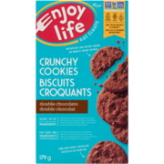 Enjoy Life Crunchy Cookies Double Chocolate 179 g
