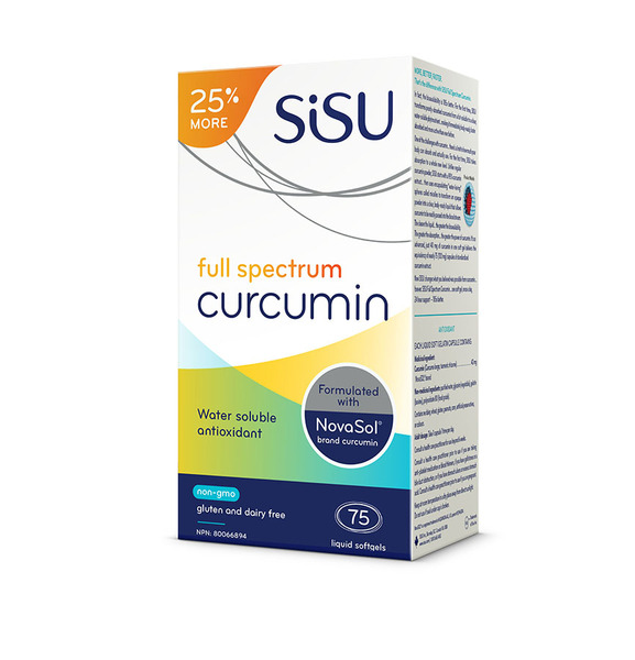Sisu Curcumine à spectre intégral (NovaSol ), Prime*