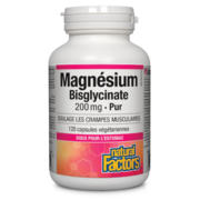 Natural Factors Magnesium Bisglycinate Pure 200mg