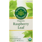 Traditional Medicinals Raspberry Leaf Organic 20 Wrapped Tea Bags x 1.75 g (35 g)