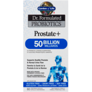 Garden of Life Dr. Formulated Probiotics Prostate+ 50 Billion 60 Vegetarian Capsules