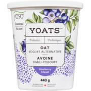 Yoso Yoats Yogurt Alternative Oat Blueberry 440 g