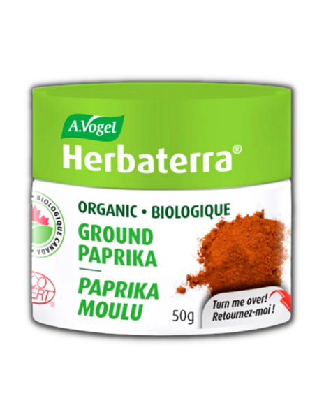 Herbaterra Paprika Moulu Biologique 50g