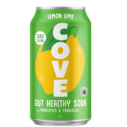 Cove Soda Santé Biologique Citron-Lime 355ml