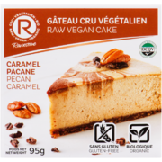Rawesome Raw Vegan Cake Caramel Pecane 95 g