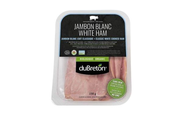 duBreton Jambon Blanc Cuit Bio