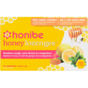 Honibe Honey Lozenges Citron 10 Pastilles