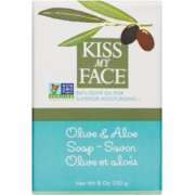 Kiss My Face Savon Olive et Aloès 230 g