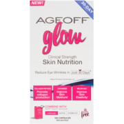 AgeOff Glow Clinical Strength Skin Nutrition 180 Capsules