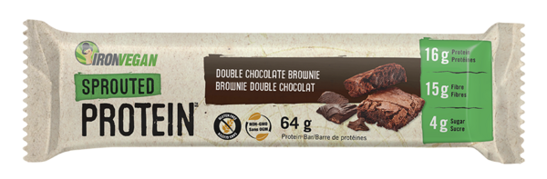 Iron Vegan Proteine Barre Germe Double Chocolat